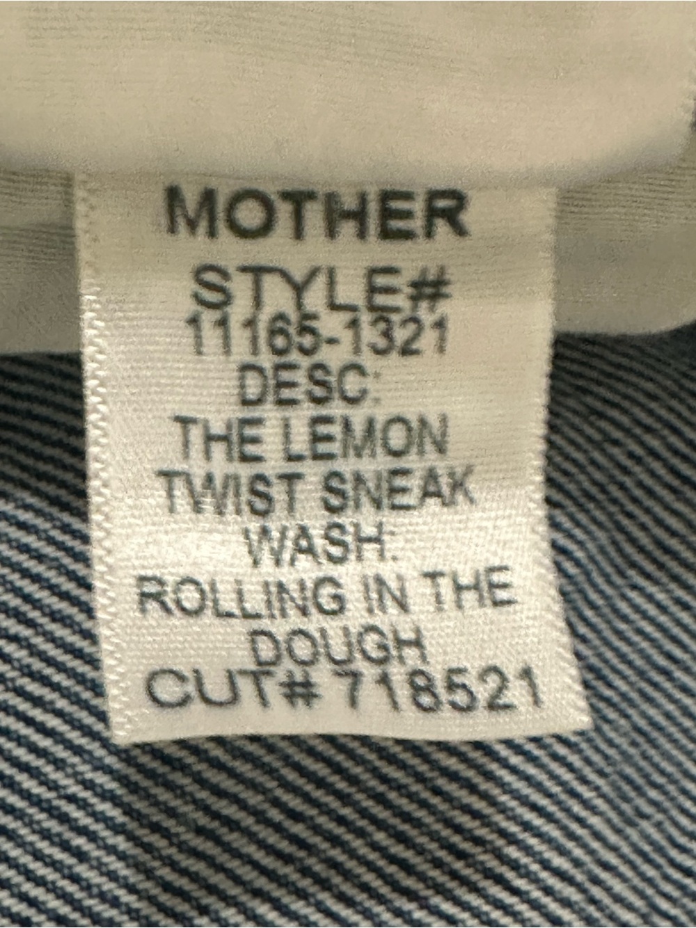 MOTHER The Lemon Twist Sneak High Waist Wide Leg Jeans size 28 - Picture 11 of 14